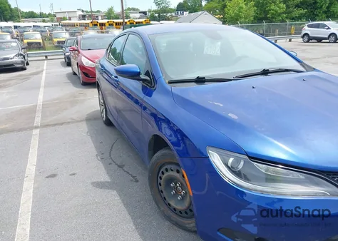 2015 Chrysler 200 S z USA, uszkodzony, nr VIN 1C3CCCBG2FN518255